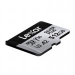 Card de memorie Lexar Professional SILVER PLUS, microSDXC, 512GB, clasa 10, Citire 205 MB/s, Scriere 150 MB/s, Adaptor SD inclus, Negru 6 - lerato.ro