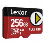 Card de memorie Lexar Play Pro, MicroSD Express 7.1, 256GB, clasa V30 / U3 / A1, Citire 160 MB/s, Scriere 100 MB/s, Graphics 3 - lerato.ro