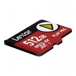 Card de memorie Lexar Play Pro, MicroSD Express 7.1, 512GB, clasa V30 / U3 / A2, Citire 160 MB/s, Scriere 100 MB/s, Graphics 5 - lerato.ro