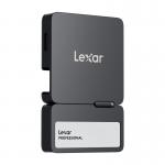 SSD extern Lexar Professional SL400, 1TB, USB-C, Citire 1050 MB/s, Scriere 1000 MB/s, HUb cu 4 porturi USB-C inclus, Negru 3 - lerato.ro