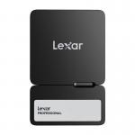 SSD extern Lexar Professional SL400, 1TB, USB-C, Citire 1050 MB/s, Scriere 1000 MB/s, HUb cu 4 porturi USB-C inclus, Negru 2 - lerato.ro