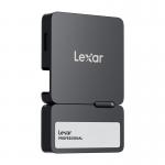 SSD extern Lexar Professional SL400 Go Portable, 2TB, USB-C, Citire 1050 MB/s, Scriere 1000 MB/s, HUb cu 4 porturi USB-C inclus, Negru 3 - lerato.ro