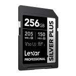 Card de memorie Lexar Professional SILVER PLUS SDXC, SD, 256GB, clasa U3, Citire 205 MB/s, Scriere 150 MB/s, Negru 3 - lerato.ro