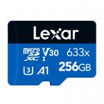 Card de memorie Lexar High-Performance 633x, microSDXC, 256GB, clasa 10, Citire 100 MB/s, Scriere 45 MB/s, Adaptor SD inclus, Graphics 3 - lerato.ro