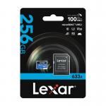 Card de memorie Lexar High-Performance 633x, microSDXC, 256GB, clasa 10, Citire 100 MB/s, Scriere 45 MB/s, Adaptor SD inclus, Graphics 6 - lerato.ro