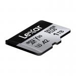 Card de memorie Lexar Professional SILVER PLUS, microSDXC, 1TB, clasa 10, Citire 205 MB/s, Scriere 150 MB/s, Adaptor SD inclus, Negru 6 - lerato.ro
