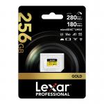 Card de memorie Lexar GOLD, microSDXC, 256GB, clasa A1 / U3 / V60, Citire 280 MB/s, Scriere 180 MB/s, Gold 6 - lerato.ro
