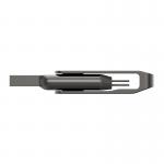 Memorie USB Lexar JumpDrive Dual Drive D400, 256GB, Viteza 130 MB/s, USB-C / USB-A, Gri 8 - lerato.ro