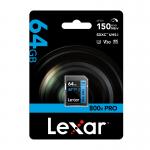 Card de memorie Lexar Professional 800x Pro SDXC, SD, 64GB, clasa 10 / U3 / V30, Citire 150 MB/s, Negru 7 - lerato.ro