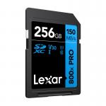 Card de memorie Lexar Professional 800x Pro SDXC, SD, 256GB, clasa 10 / U3 / V30, Citire 150 MB/s, Scriere 45 MB/s, Negru 4 - lerato.ro