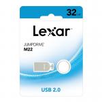 Memorie USB Lexar JumpDrive M22, 32GB, USB 2.0, Silver 6 - lerato.ro