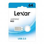 Memorie USB Lexar JumpDrive M22, 64GB, USB 2.0, Silver 6 - lerato.ro