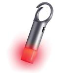 Lanterna Lexon Nomaday Flash, Breloc LED, 4 moduri, Autonomie 12h, IPX4, Incarcare USB-C, Gri 8 - lerato.ro