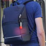 Lanterna Lexon Nomaday Flash, Breloc LED, 4 moduri, Autonomie 12h, IPX4, Incarcare USB-C, Gri 11 - lerato.ro