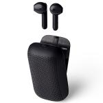 Casti wireless Lexon Speakerbuds, Bluetooth 5.2, 400mAh, Autonomie 6h, USB-C, Negru 3 - lerato.ro