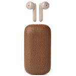 Casti wireless Lexon Speakerbuds, Bluetooth 5.2, 400mAh, Autonomie 6h, USB-C, Camel 2 - lerato.ro