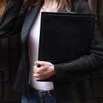 Husa Lexon Flat LN2503B compatibila cu laptop 14 inch, Navy Blue 7 - lerato.ro
