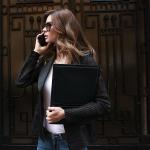 Husa Lexon Flat LN2503B compatibila cu laptop 14 inch, Navy Blue 8 - lerato.ro