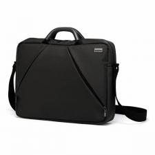 Geanta laptop Lexon Premium Plus Large compatibila cu laptop 16 inch, Capacitate 10L, Negru