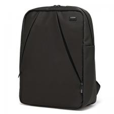 Rucsac pentru laptop Lexon Premium Plus Slim, 14 inch, Capacitate 15L, Negru