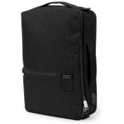 Rucsac pentru laptop Lexon Track, 15 inch, Capacitate 12L, Negru