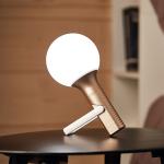 Lampa LED Bolla Plus, Lumina cu 9 culori, 2400mAh, Autonomie 8h, IPX4, USB-C, Gold 12 - lerato.ro