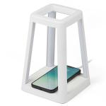 Lampa LED 2in1 Lexon Orbe Lantern cu Incarcator Wireless, Lumina cu 9 culori,  5000mAh, Autonomie 8h, IPX4, USB-C, Alb 12 - lerato.ro