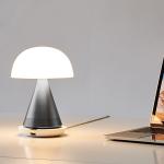 Lampa LED 2in1 Lexon Mina Audio L, Difizor 5W, Lumina cu 7 culori, Bluetooth, USB-C, Gunmetal 8 - lerato.ro