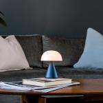 Lampa LED Lexon Mina L, Lumina cu 7 culori, IPX4, USB-C, Navy Blue 17 - lerato.ro