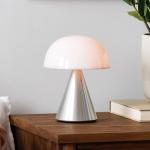 Lampa LED Lexon Mina L, Lumina cu 7 culori, IPX4, USB-C, Silver 18 - lerato.ro