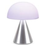 Lampa LED Lexon Mina L, Lumina cu 7 culori, IPX4, USB-C, Silver 5 - lerato.ro