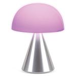 Lampa LED Lexon Mina L, Lumina cu 7 culori, IPX4, USB-C, Silver 7 - lerato.ro