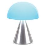 Lampa LED Lexon Mina L, Lumina cu 7 culori, IPX4, USB-C, Silver 8 - lerato.ro