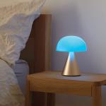 Lampa LED Lexon Mina L, Lumina cu 7 culori, IPX4, USB-C, Gold 13 - lerato.ro