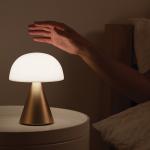 Lampa LED Lexon Mina L, Lumina cu 7 culori, IPX4, USB-C, Gold 17 - lerato.ro
