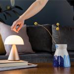 Lampa LED Lexon Mina L, Lumina cu 7 culori, IPX4, USB-C, Gold 20 - lerato.ro