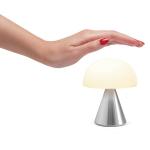 Lampa LED Lexon Mina M, Lumina cu 7 culori, Autonomie 24h, IPX4, USB-C, Silver 12 - lerato.ro