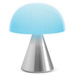 Lampa LED Lexon Mina M, Lumina cu 7 culori, Autonomie 24h, IPX4, USB-C, Silver 7 - lerato.ro
