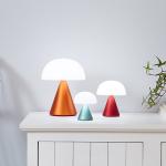 Lampa LED Lexon Mina Mini, Luminozitate ajustabila, USB-C, Light Blue 4 - lerato.ro