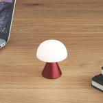 Lampa LED Lexon Mina Mini, Luminozitate ajustabila, USB-C, Dark Red 4 - lerato.ro