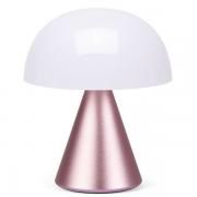 Lampa LED Lexon Mina M, Lumina cu 7 culori, Autonomie 24h, IPX4, USB-C, Roz