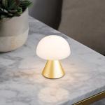 Lampa LED Lexon Mina Mini, Luminozitate ajustabila, USB-C, Light Yellow 4 - lerato.ro