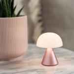 Lampa LED Lexon Mina Mini, Luminozitate ajustabila, USB-C, Roz 10 - lerato.ro