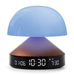 Ceas cu alarma 3in1 Lexon Mina Sunrise, Lampa LED cu 9 culori, Display Digital, 2000mAh, USB-C, Maro 7 - lerato.ro