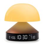 Ceas cu alarma 3in1 Lexon Mina Sunrise, Lampa LED cu 9 culori, Display Digital, 2000mAh, USB-C, Maro 9 - lerato.ro