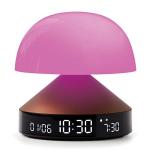 Ceas cu alarma 3in1 Lexon Mina Sunrise, Lampa LED cu 9 culori, Display Digital, 2000mAh, USB-C, Maro 10 - lerato.ro