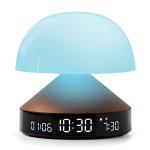 Ceas cu alarma 3in1 Lexon Mina Sunrise, Lampa LED cu 9 culori, Display Digital, 2000mAh, USB-C, Maro 11 - lerato.ro