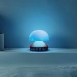 Ceas cu alarma 3in1 Lexon Mina Sunrise, Lampa LED cu 9 culori, Display Digital, 2000mAh, USB-C, Rosu 14 - lerato.ro