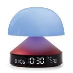 Ceas cu alarma 3in1 Lexon Mina Sunrise, Lampa LED cu 9 culori, Display Digital, 2000mAh, USB-C, Rosu 7 - lerato.ro
