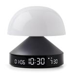 Ceas cu alarma 3in1 Lexon Mina Sunrise, Lampa LED cu 9 culori, Display Digital, 2000mAh, USB-C, Gunmetal 2 - lerato.ro